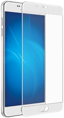 Скло захисне для Samsung Galaxy A3 2016 повного покриття біле від компанії da1 - фото 1