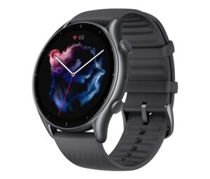 Смарт-годинник Amazfit GTR 3 Thunder Black (чорний)