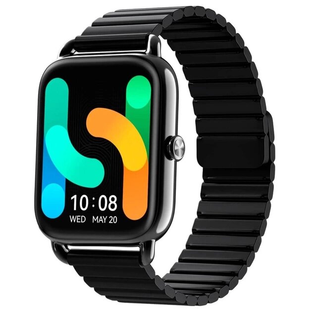 Смарт-годинник Xiaomi Haylou RS4 Plus LS11 Black GL (magnetic strap) від компанії da1 - фото 1