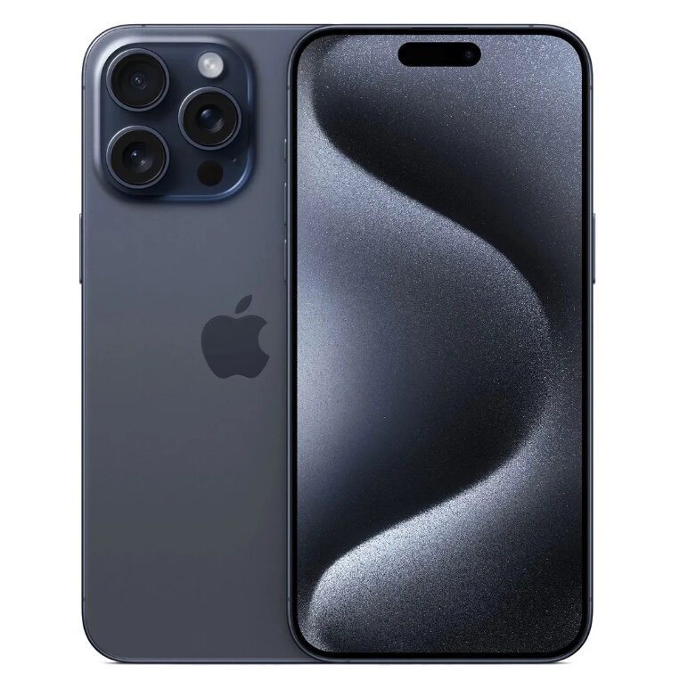 Смартфон Apple iPhone 15 Pro 256 GB eSIM Blue Titanium (MTQV3) від компанії da1 - фото 1