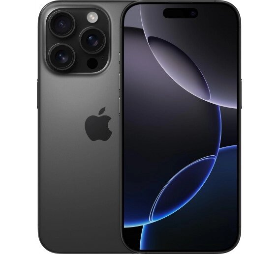 Смартфон Apple iPhone 16 Pro 512 GB eSIM Black Titanium (MYML3) від компанії da1 - фото 1