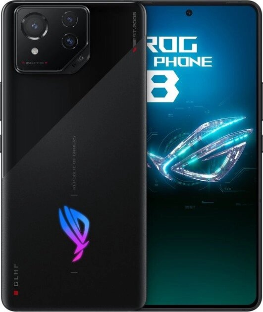 Смартфон ASUS ROG Phone 8 12/256GB Phantom Black (чорний) від компанії da1 - фото 1