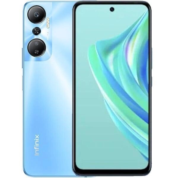 Смартфон Infinix Hot 20 4G (X6826) 4/128Gb блакитний глобальна версія від компанії da1 - фото 1