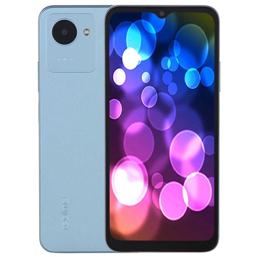 Смартфон Realme C30s 3 / 64Gb (RMX3690) голубой від компанії da1 - фото 1