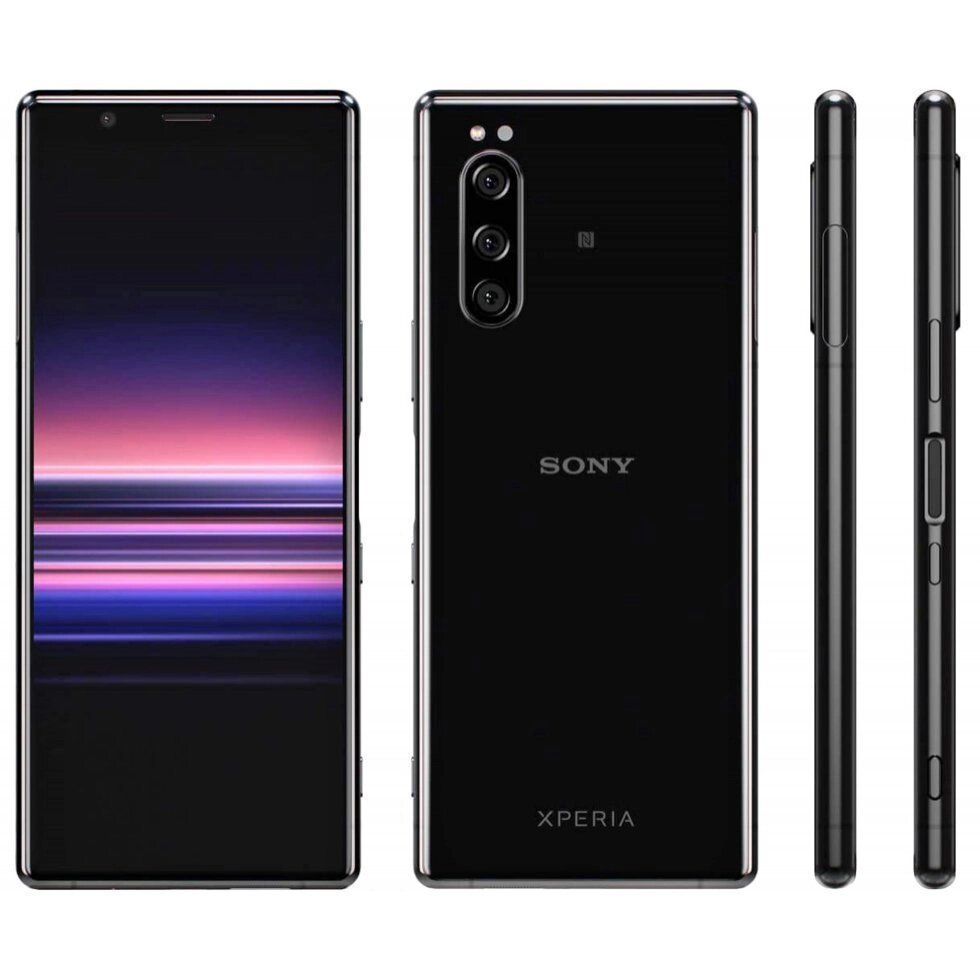 Смартфон Sony Xperia 5 J9210 6/128GB чорний від компанії da1 - фото 1