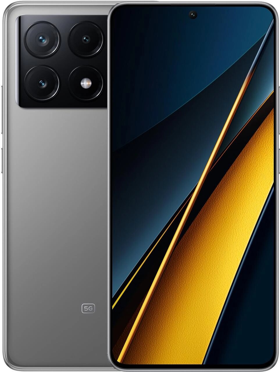 Смартфон Xiaomi Poco X6 Pro 5G 12/512GB NFC сірий євро версія від компанії da1 - фото 1