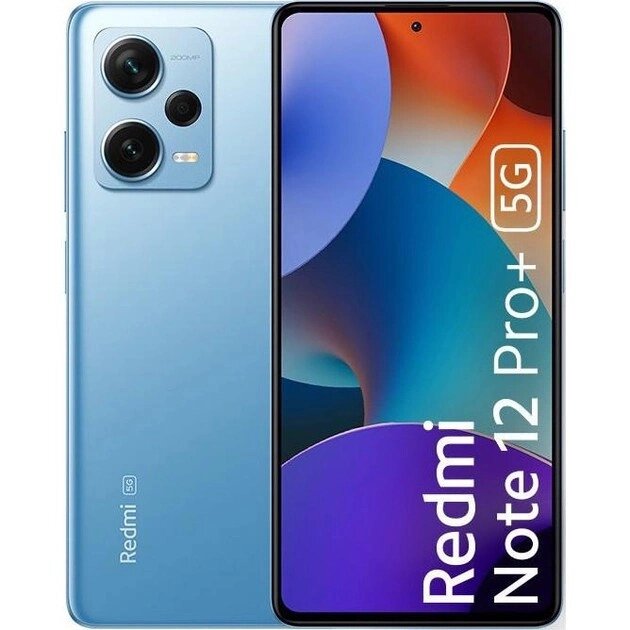 Смартфон Xiaomi Redmi Note 12 Pro + 5G 8 / 256 GB євро блакитний від компанії da1 - фото 1