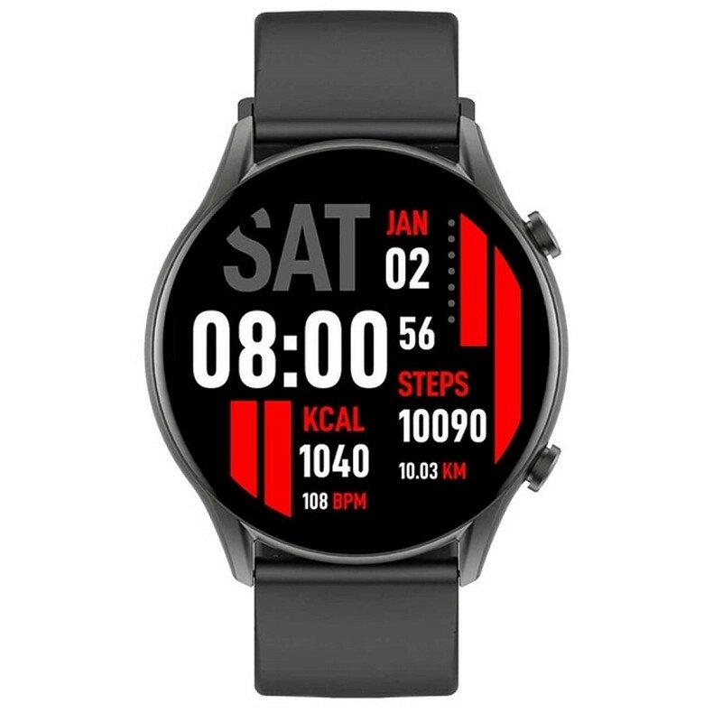 Смартгодинник Kieslect Smart Calling watch Kr чорний від компанії da1 - фото 1