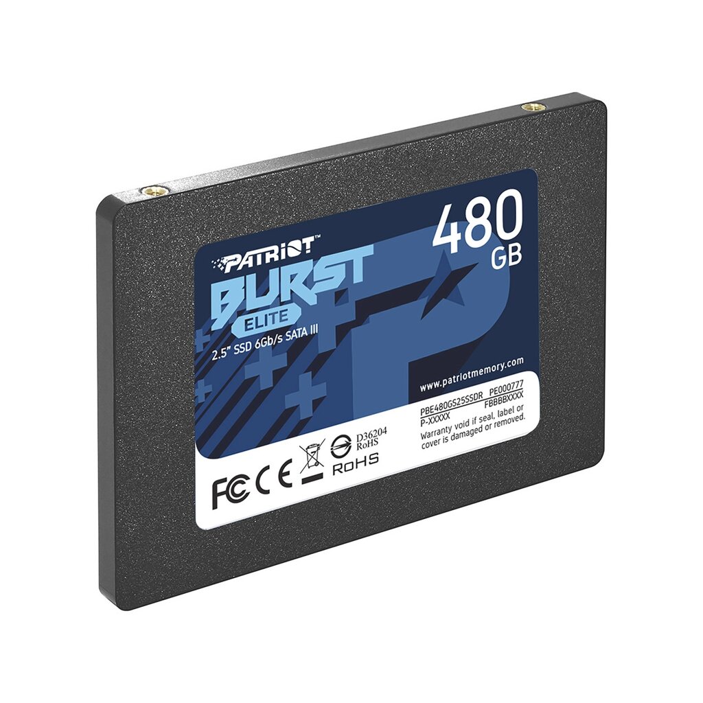 SSD накопичувач Patriot Burst Elite 480GB 2.5" 7 mm SATA III від компанії da1 - фото 1