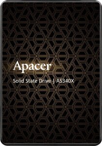 SSD накопичувач Apacer AS340X 240GB швидкісний диск 2.5" 7 мм SATA 3