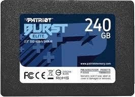 SSD накопичувач Patriot Burst Elite 240 GB 2.5" 7 mm SATA III