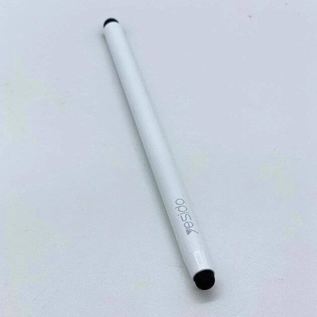 Стилус ручка Yesido St-01 Capacitive Stylus pen тонкий кінчик білий від компанії da1 - фото 1