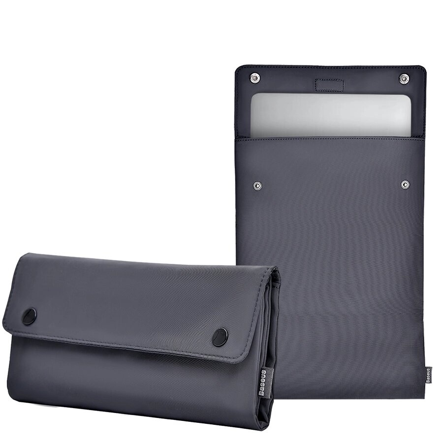 Сумка для ґаджетів BASEUS Folding Series 16 Laptop Sleeve (LBZD-B0G) від компанії da1 - фото 1