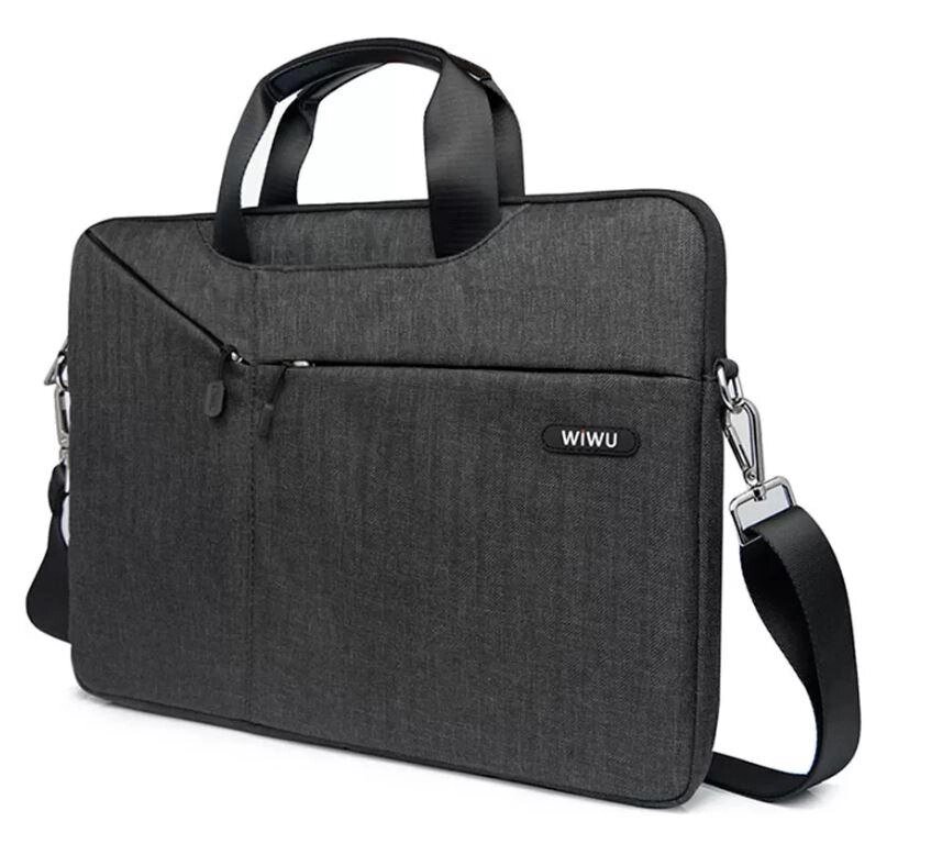 Сумка WiWU City Commuter Bag 15.4 — 16.2" чорна від компанії da1 - фото 1