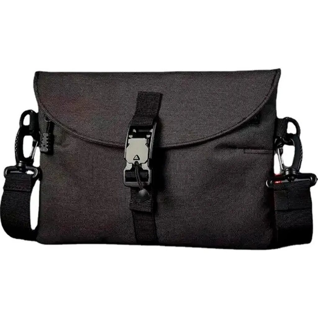 Сумка Xiaomi Tanjiezhe Explorer Dual-Use Magnetic Buckle Canvas Bag 3260422 чорна від компанії da1 - фото 1