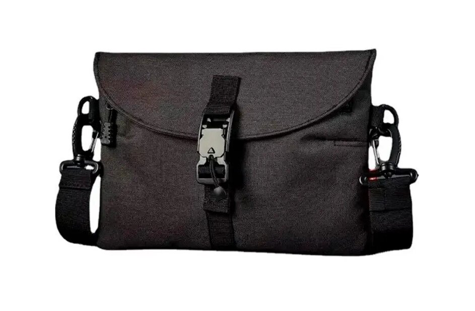 Сумка Xiaomi Tanjiezhe Explorer Dual-Use Magnetic Buckle Canvas Bag Black 3260422 від компанії da1 - фото 1