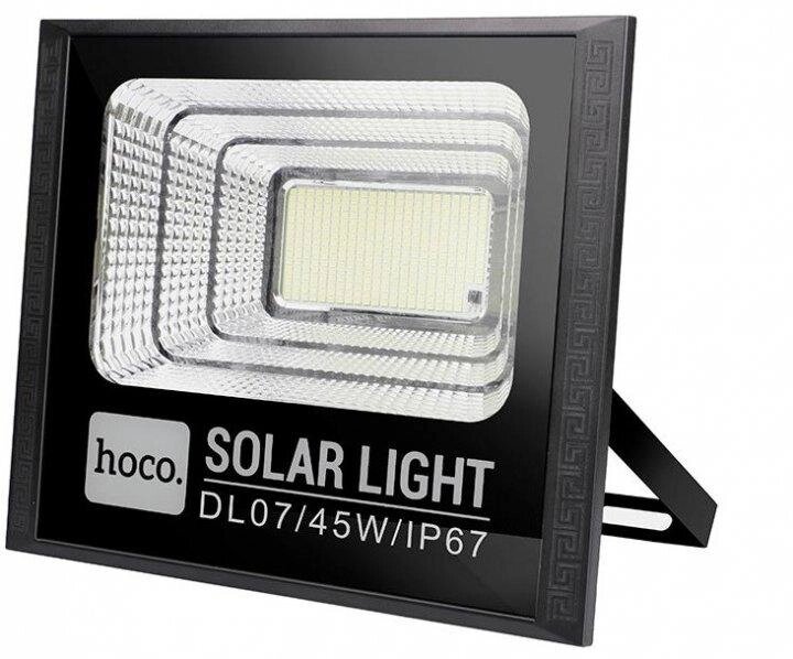 Світильник на сонячній панелі HOCO DL07 45 W Outdoor solar energy garden light від компанії da1 - фото 1