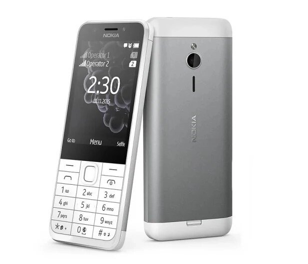 Телефон кнопковий Nokia 230 TA-1609 Dual Sim 2024 білий від компанії da1 - фото 1