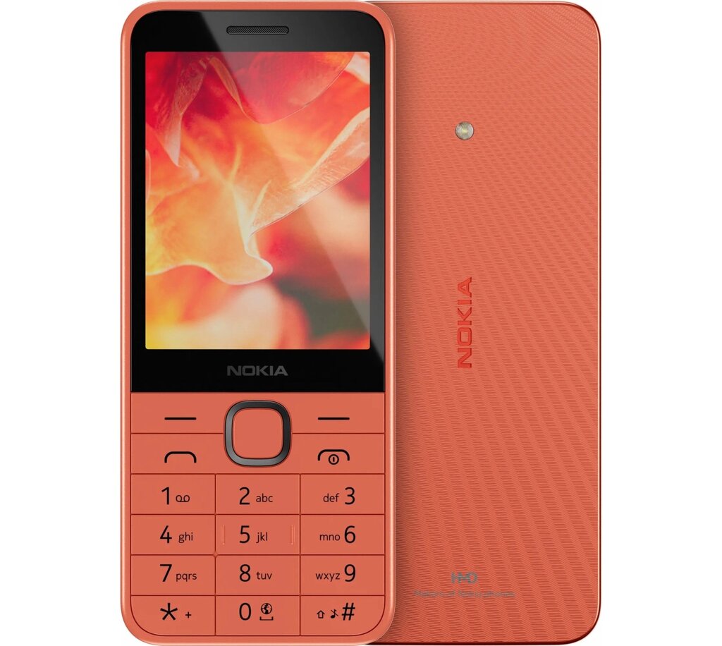 Телефон Nokia 215 4G DS 2024 персиковий від компанії da1 - фото 1