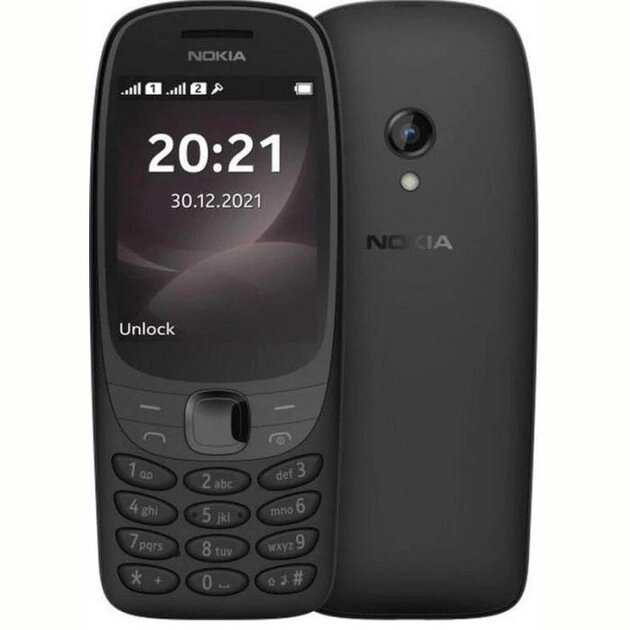 Телефон Nokia 6310 2024 Dual Sim чорний від компанії da1 - фото 1