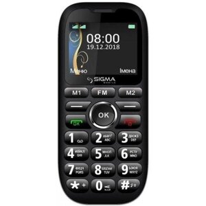 Телефон Sigma mobile Comfort 50 Grand чорний