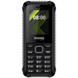 Телефон Sigma mobile X-style 18 Track чорний/сірий