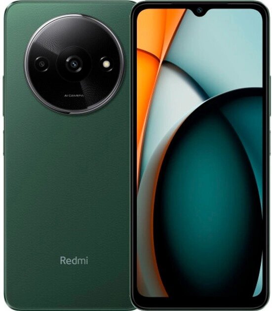 Телефон Xiaomi Redmi A3 4 / 128 GB Forest Green (зелений) GV глобальний від компанії da1 - фото 1