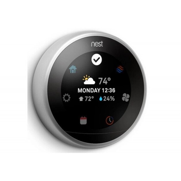 Терморегулятор розумний Google Nest Learning Thermostat 3rd Gen (T3028IT) від компанії da1 - фото 1