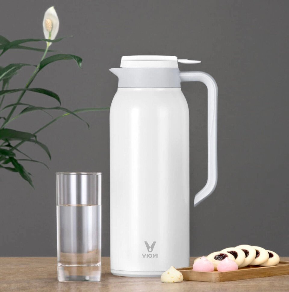 Термос Xiaomi Viomi Steel Vacuum Pot (1500ml) білий від компанії da1 - фото 1