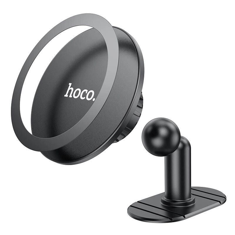 Тримач HOCO Fine jade ring magnetic car holder H13 (центральна консоль) від компанії da1 - фото 1