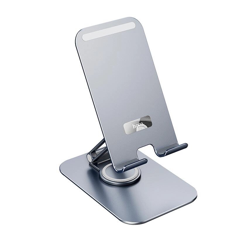 Тримач HOCO Ivey dual axis rotating metal tablet desktop holder PH50 Plus  4.5-12" від компанії da1 - фото 1