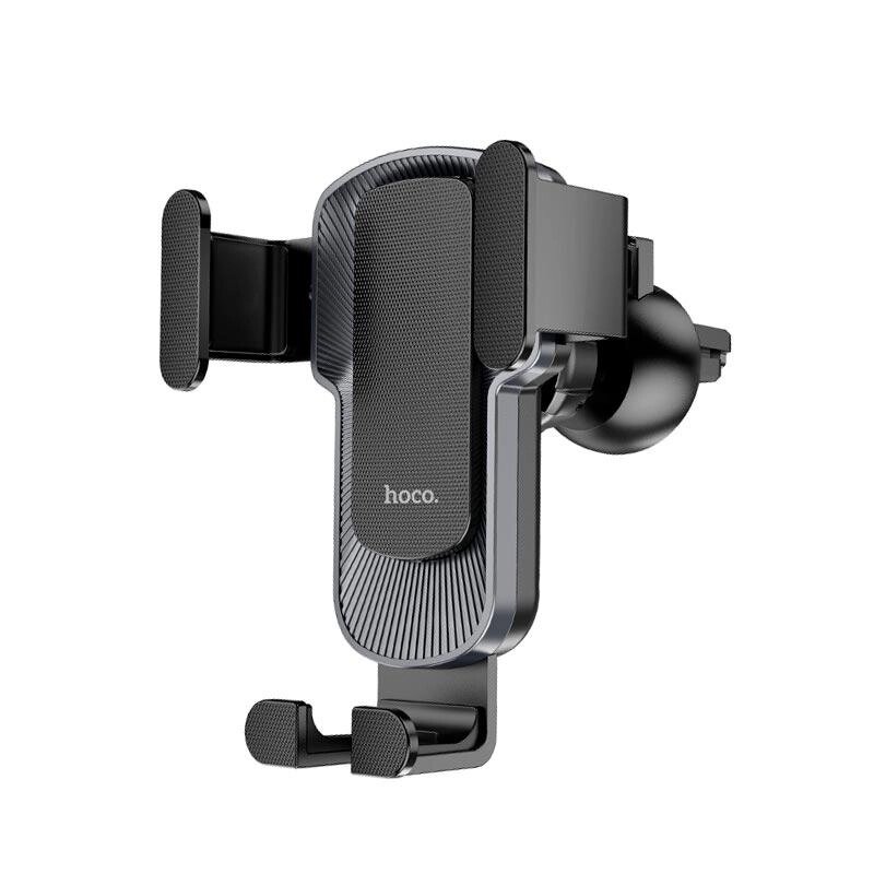 Тримач HOCO vertical and horizontal air outlet gravity car holder CA103 чорний від компанії da1 - фото 1