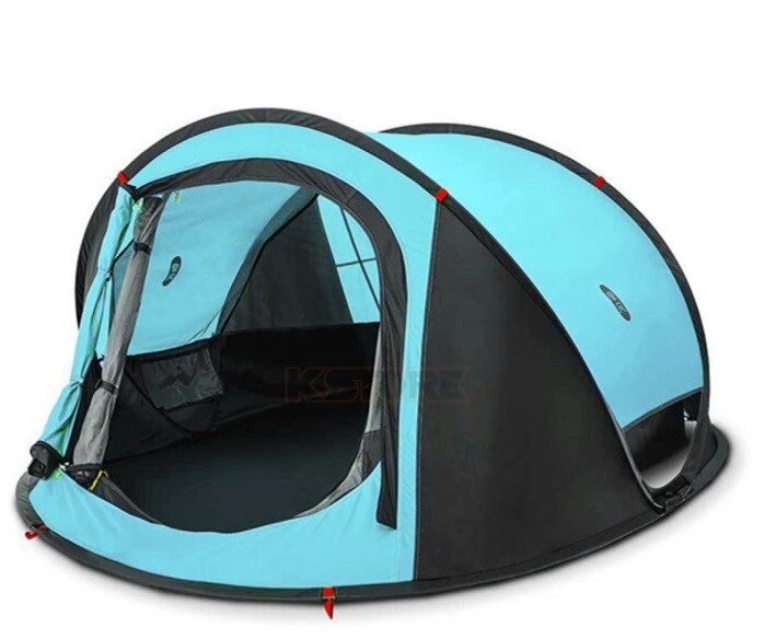 Туристичний намет саморозкривний Xiaomi ZaoFeng Camping Tent HW010102G синій від компанії da1 - фото 1