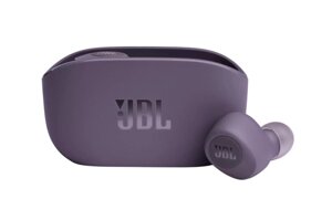 TWS-навушники в кейсі JBL Wave 100 (JBLW100TWSPUR) фіолетові