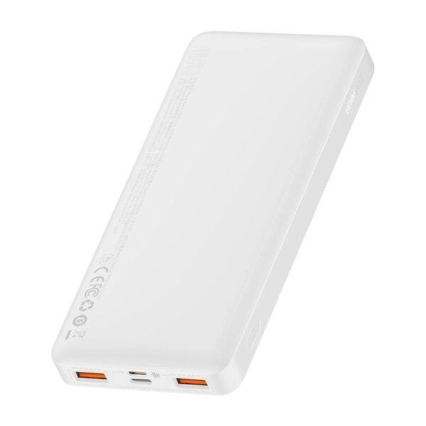 УМБ BASEUS Bipow Digital Display Power bank 10000mAh 20W (PPDML-L02) бела від компанії da1 - фото 1