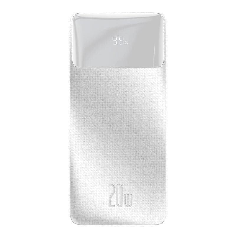 УМБ BASEUS Bipow Digital Display Power bank 30000mAh |2USB/1Type-C, PD/QC, 20W, 3A| (PPDML-N02) від компанії da1 - фото 1