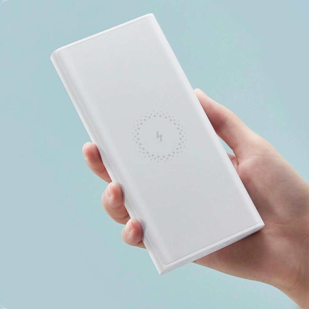 Умб Xiaomi Mi Power Bank 3 10000 mAh Wireless 10 W Fast BHR5212CN бездротова зарядка біла від компанії da1 - фото 1