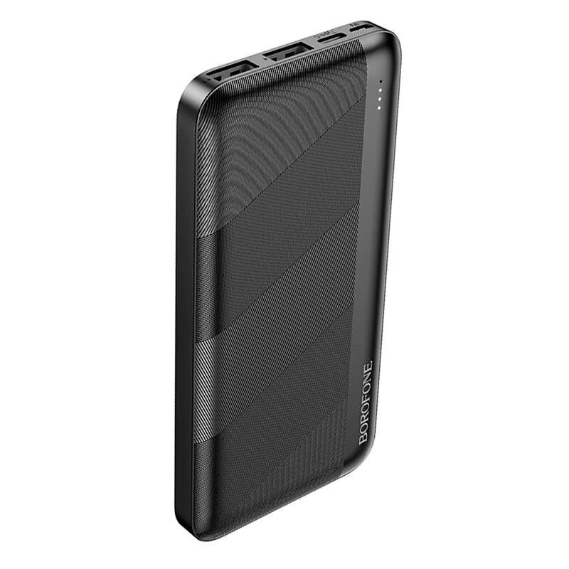 УМБ з дисплеєм BOROFONE Pindar power bank 10000 mAh BJ27 чорний від компанії da1 - фото 1