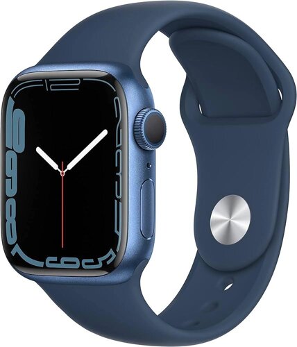 Розумний годинник Apple Watch Series 7 41 mm Abyss Blue EU темно-сині