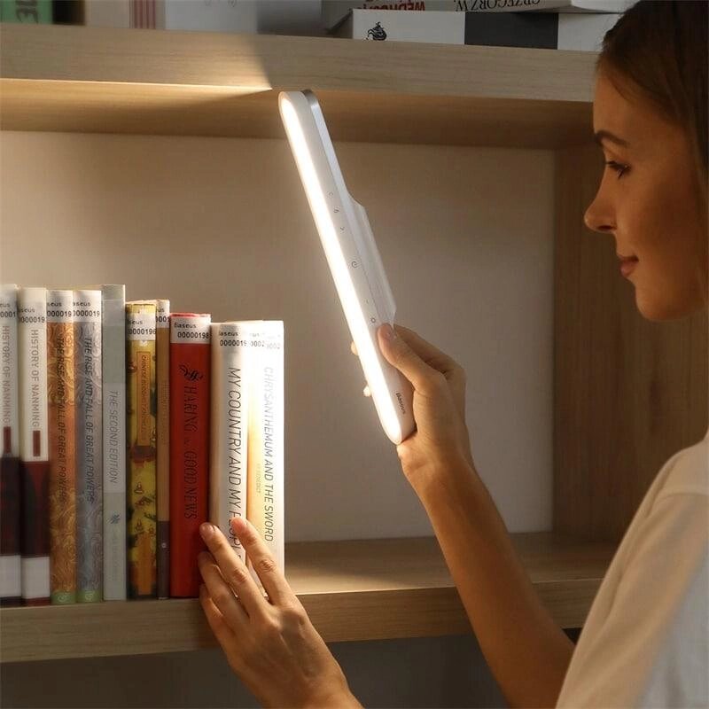 Універсальна лампа Baseus Magnetic Stepless Dimming Charging Desk Lamp Pro DGXC-02 від компанії da1 - фото 1