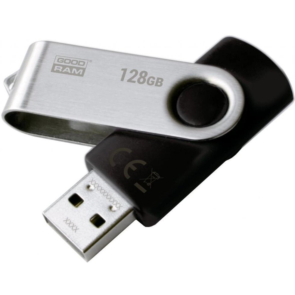 Usb 2.0 GoodRAM Twister 128GB Black від компанії da1 - фото 1