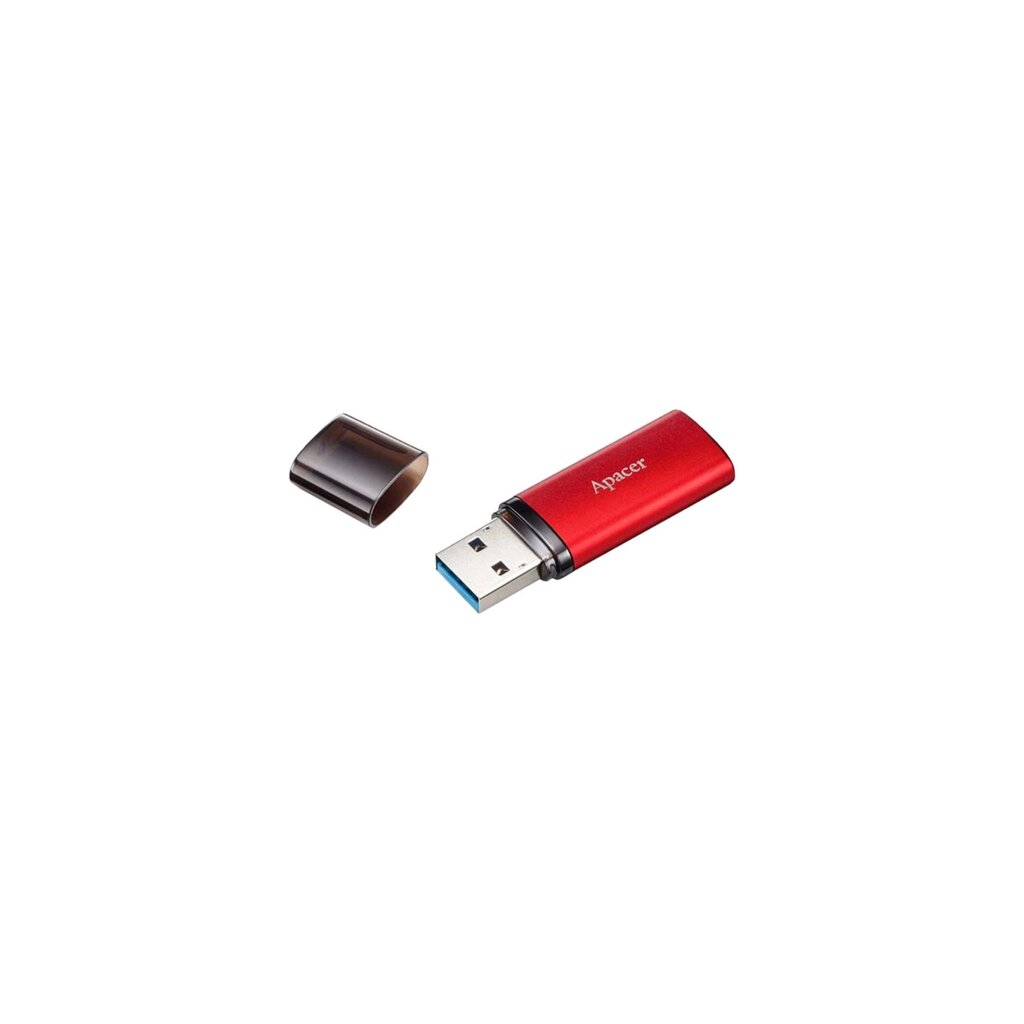 USB 3.2 флешнакопичувач Apacer AH25B 256 GB (AP256GAH25BR-1) червоний від компанії da1 - фото 1