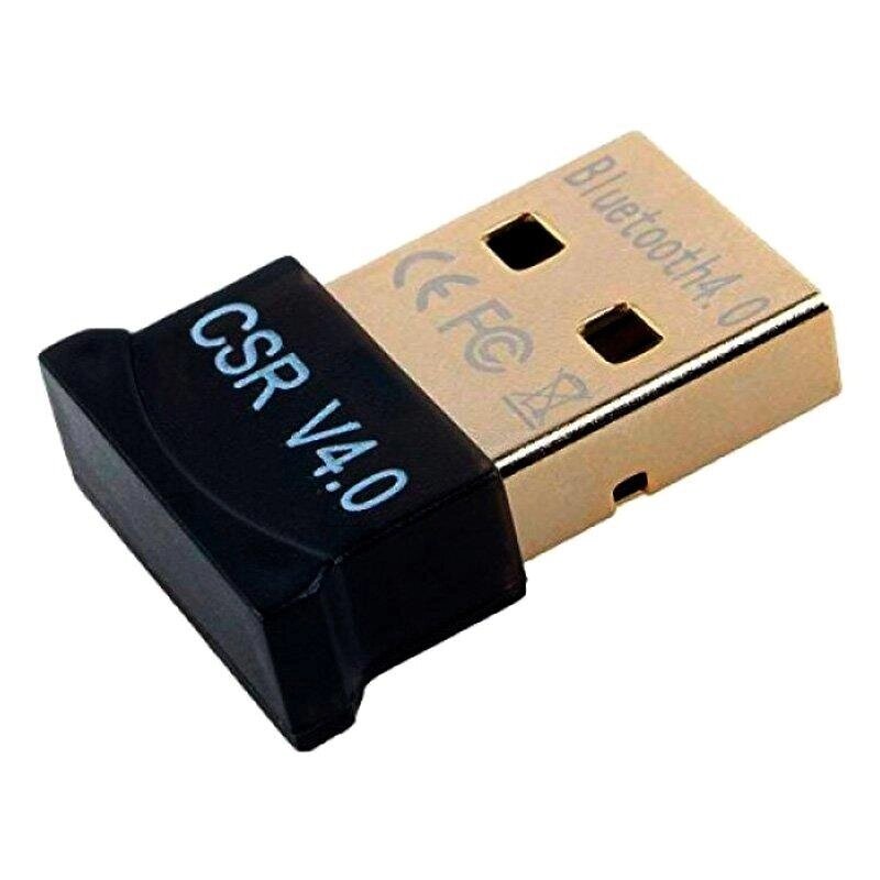 USB BlueTooth адаптер 4.0 міні чорний (CSR-v4.0) від компанії da1 - фото 1