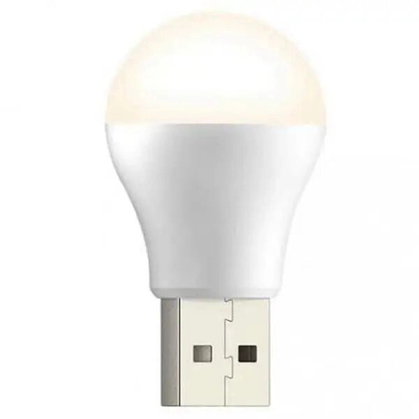 USB Led лампочка 1w біла нейтральне світло від компанії da1 - фото 1