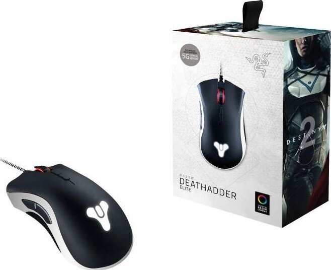 USB Миша Razer DeathAdder Elite DESTINY 2 16000 DPI від компанії da1 - фото 1