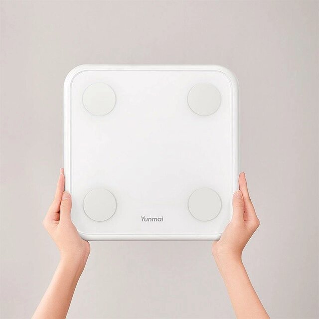 Ваги підлогові Yunmai Smart Scale 3 (YMBS-s282-WH)білі від компанії da1 - фото 1