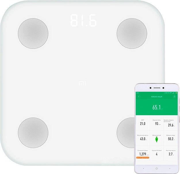 Ваги XIAOMI Mi Body Composition Scale 1 LPN4013GL XMTZC02HM від компанії da1 - фото 1