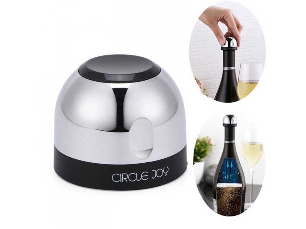 Вакуумна корка для шампанського Xiomi Circle Joy Champagne Stopper від компанії da1 - фото 1