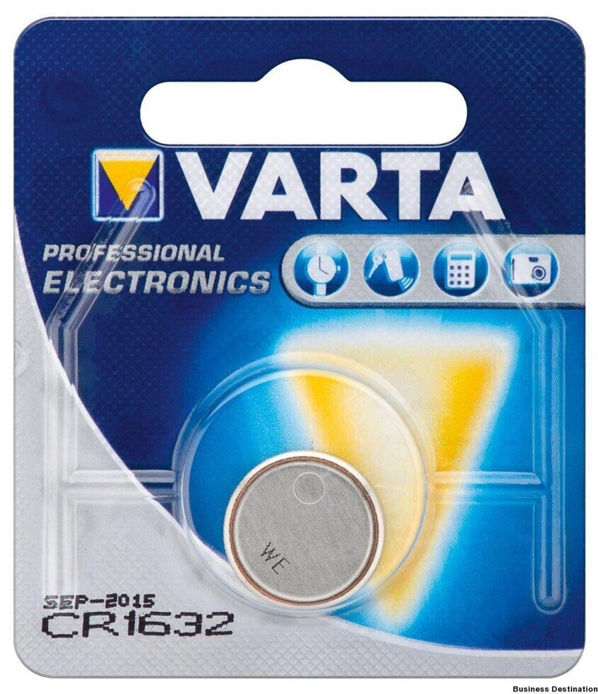 Varta CR1632 Lithium 140 mAh 1шт./уп. від компанії da1 - фото 1