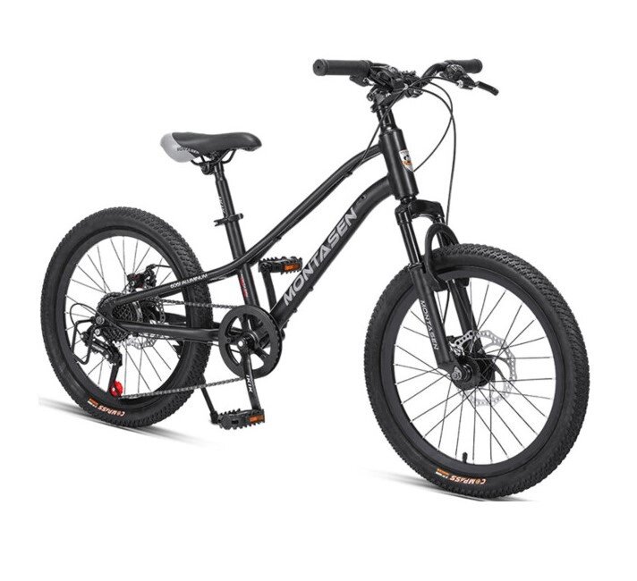 Велосипед 20 дюймів дитячий Montasen Mountain bike 20" AB03 чорний від компанії da1 - фото 1